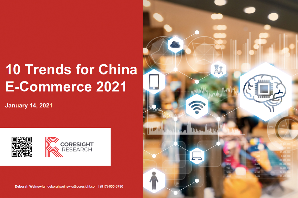 10 Trends for China E-Commerce 2021