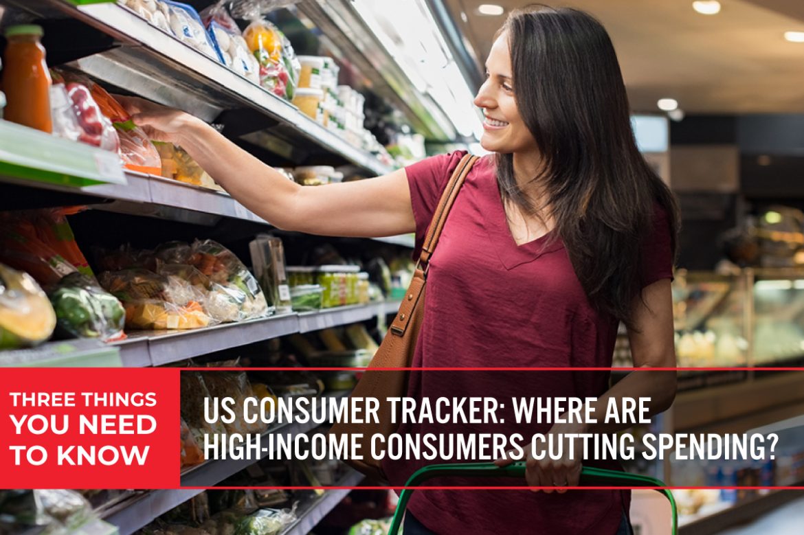 Three Things You Need To Know: US Consumer Tracker—Where Are High-Income Consumers Cutting Spending?