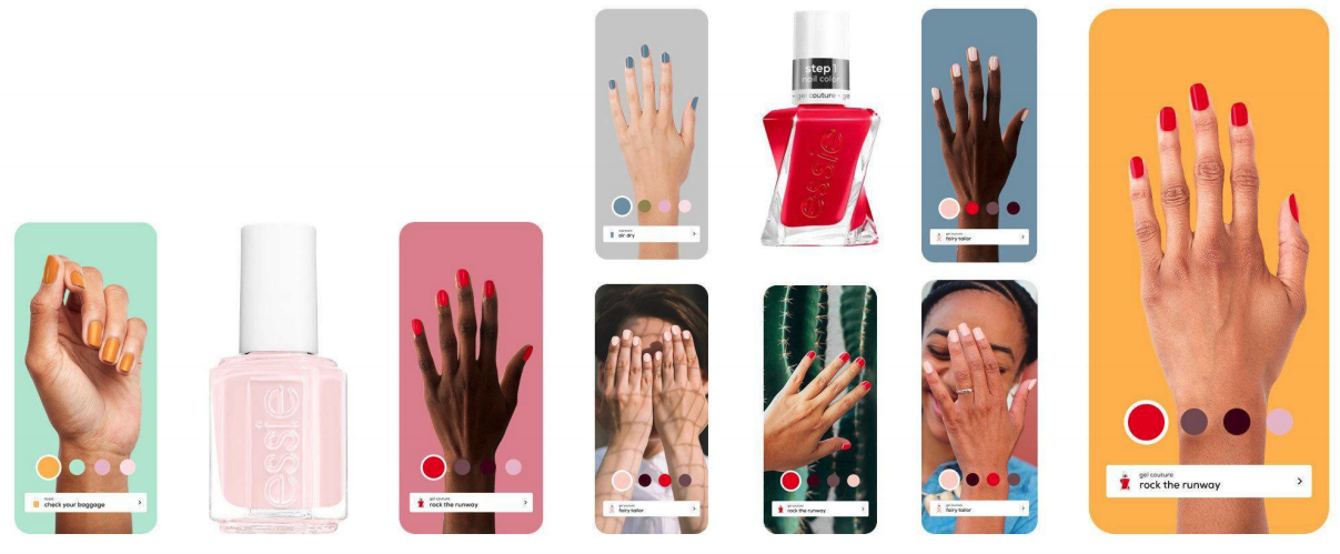 Essie’s virtual try-on salon