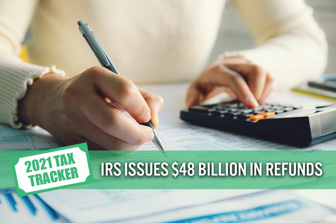 2021 US Tax Tracker #1: IRS Issues $48 Billion in Refunds