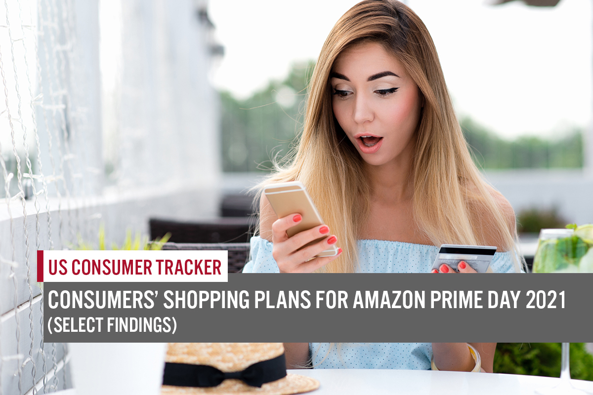 US Consumer Tracker: Consumers’ Shopping Plans for Amazon Prime Day 2021 (Select Findings)