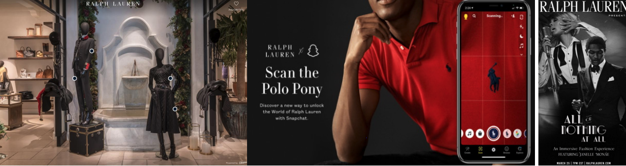 Ralph Lauren’s virtual store experience