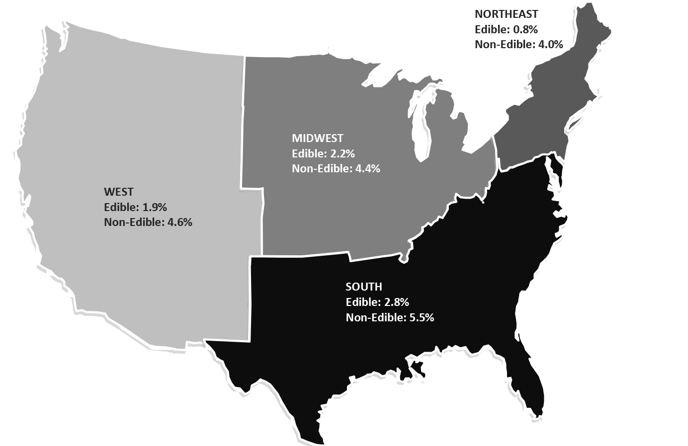 CPG Price per Unit, Four Weeks Ended June 20, 2021 (YoY Growth, %)