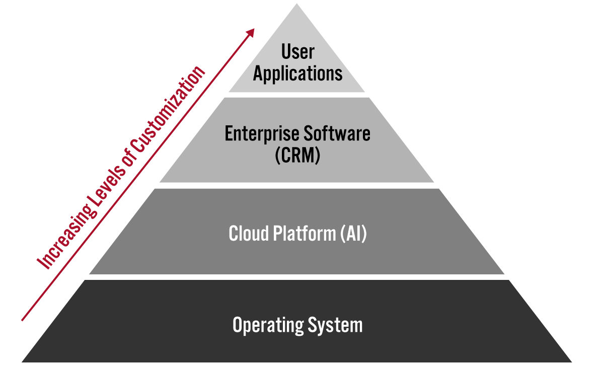 Software Layers in an Enterprise Setting