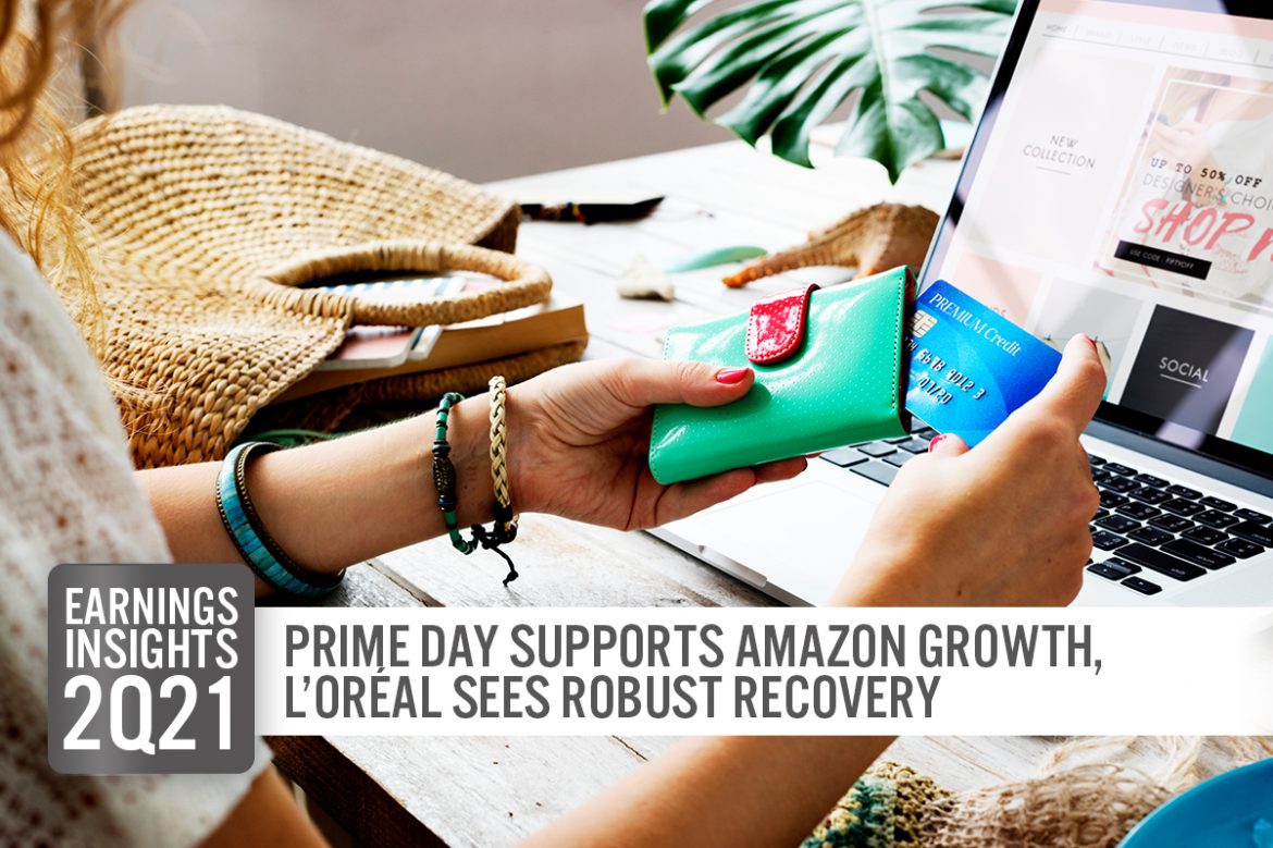 Earnings Insights 2Q21, Week 1: Prime Day Supports Amazon Growth, L’Oréal Sees Robust Recovery