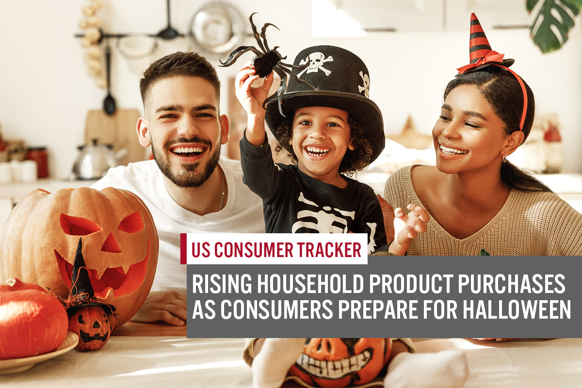 US Consumer Tracker: Rising Household Product Purchases as Consumers Prepare for Halloween