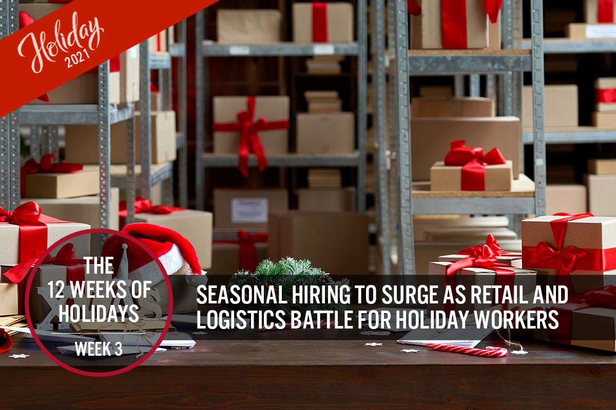 Major Retailers That Are Hiring Seasonal Help For Thanksgiving And Christmas 2022 Seasonal Hiring To Increase As Retail And Logistics Battle For Holiday  Workers: The 12 Weeks Of Holidays 2021 | Coresight Research