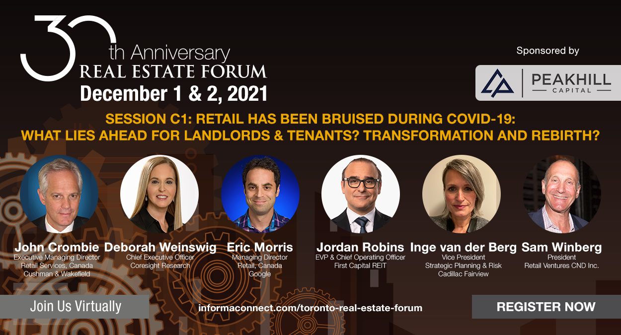 Toronto Real Estate Forum Retail Has Been Bruised During COVID19
