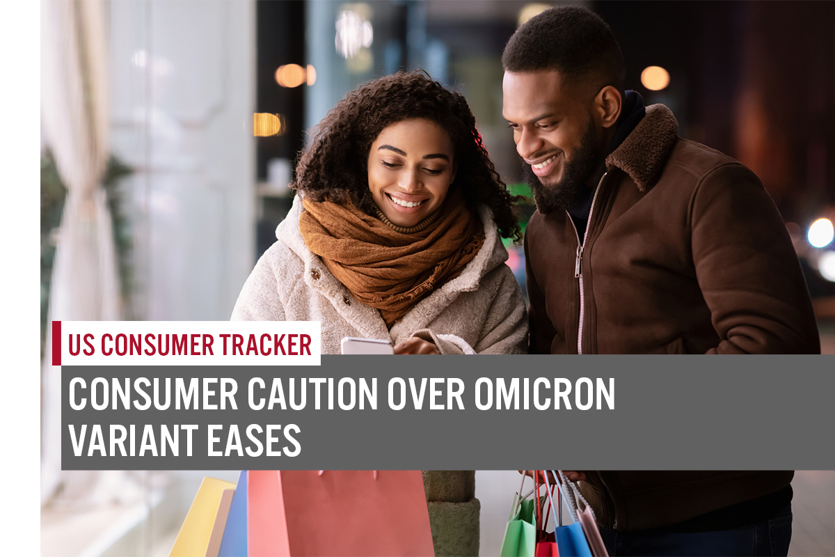 US Consumer Tracker: Consumer Caution over Omicron Variant Eases