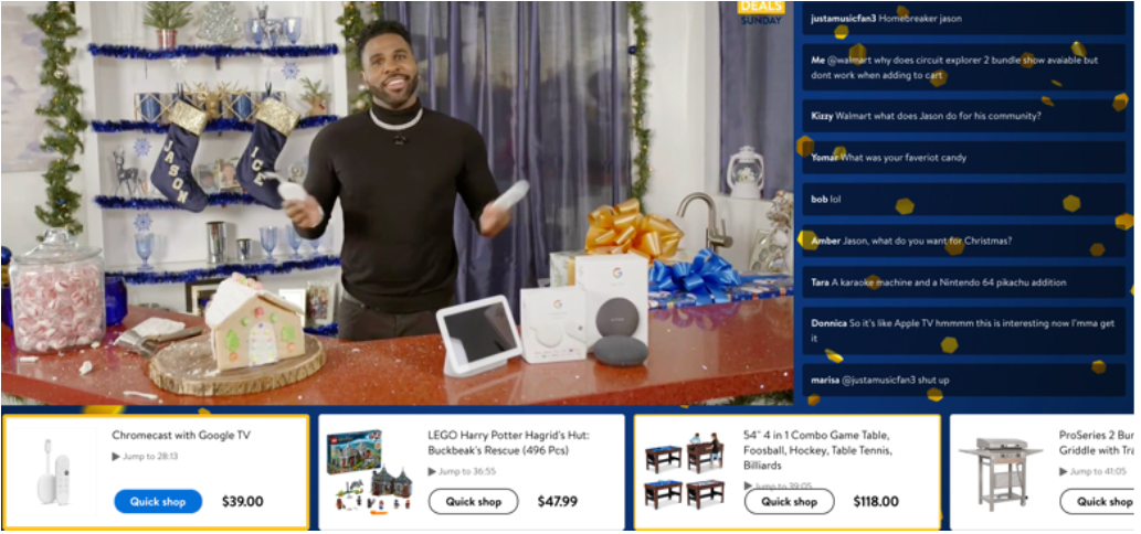 Musician Jason Derulo hosts Walmart’s live shopping session on Twitter 