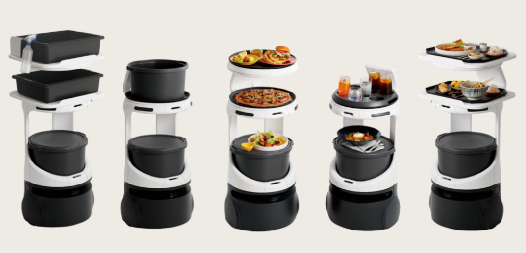 Bear Robotics’ Servi hospitality robots 