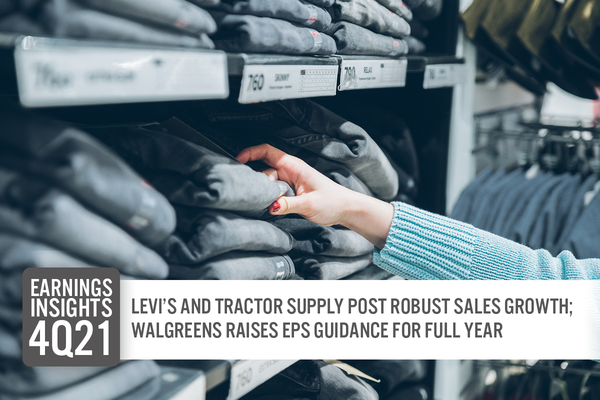 Earnings Insights 4Q21, Week 1: Levi's, Walgreens and Tractor Supply  Company | Coresight Research