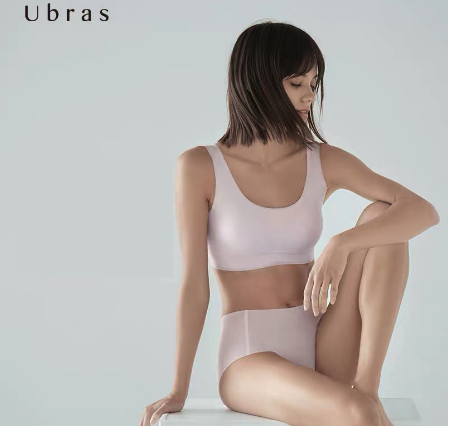 Ubras’ advert for its one-size-fits-all bras