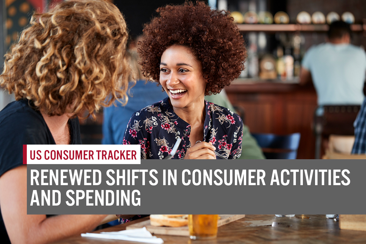 US Consumer Tracker: Renewed Shifts in Consumer Activities and Spending