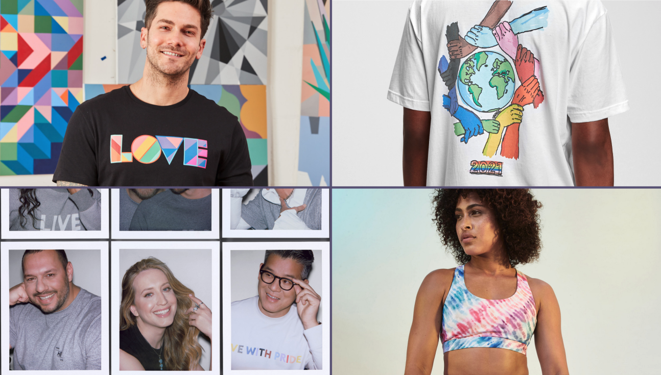 Gap Inc.’s Pride 2021 campaign supporting the LGBTBQ