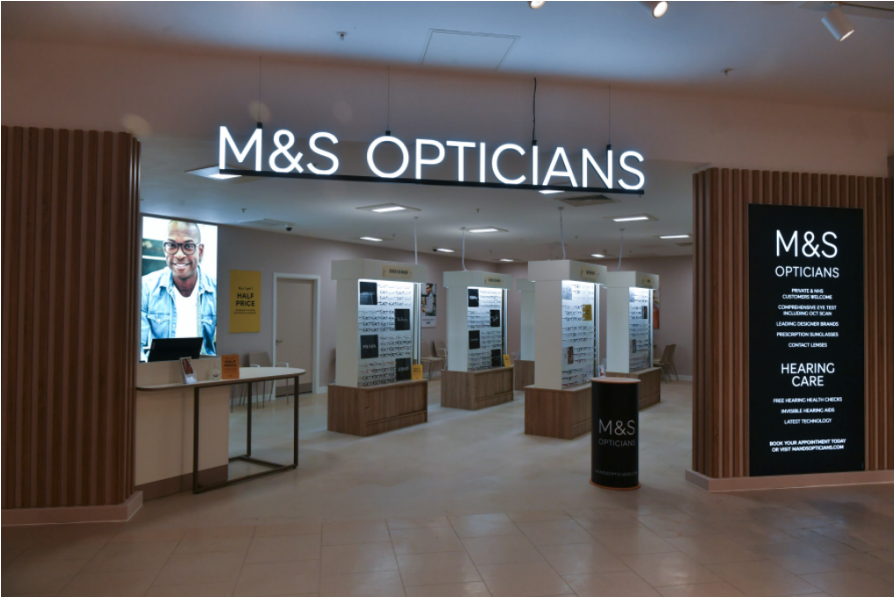 M&S Opticians services