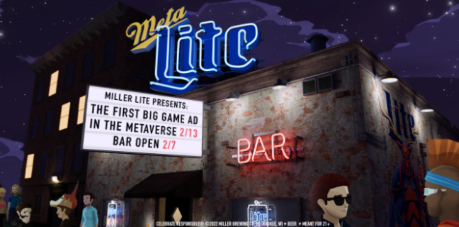 “Meta Lite” bar in Decentraland 