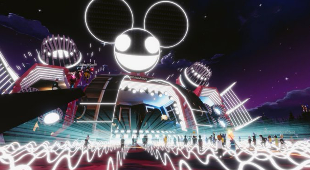 Deadmau5 concert in Decentraland 