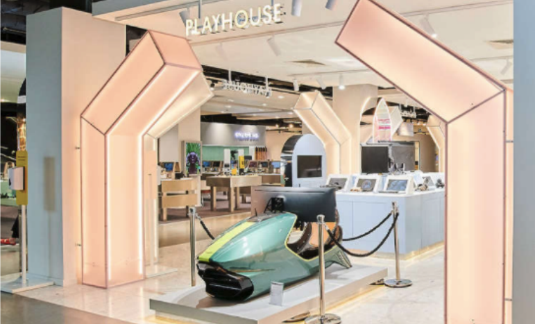 The “Playhouse” at Selfridges, London