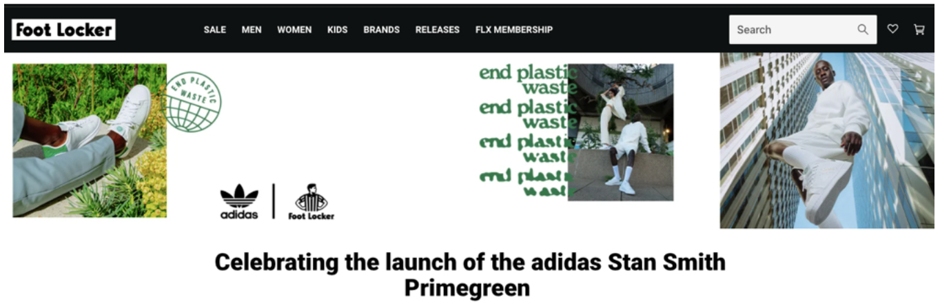 Adidas Originals Stan Smith Primegreen footwear line launched on Foot Locker in June 2021