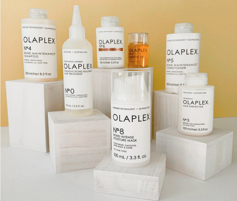 Olaplex has eliminated secondary packaging to help reduce CO2 emissions