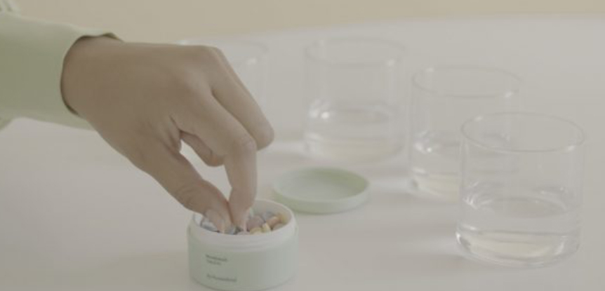 by Humankind’s mouthwash is sold as a dissolvable tablet to cut down on packaging 