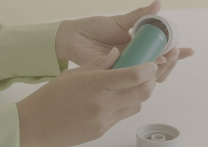 by Humankind’s deodorant comes in a refillable plastic roller, with paper-pod refills called “kindfills” 