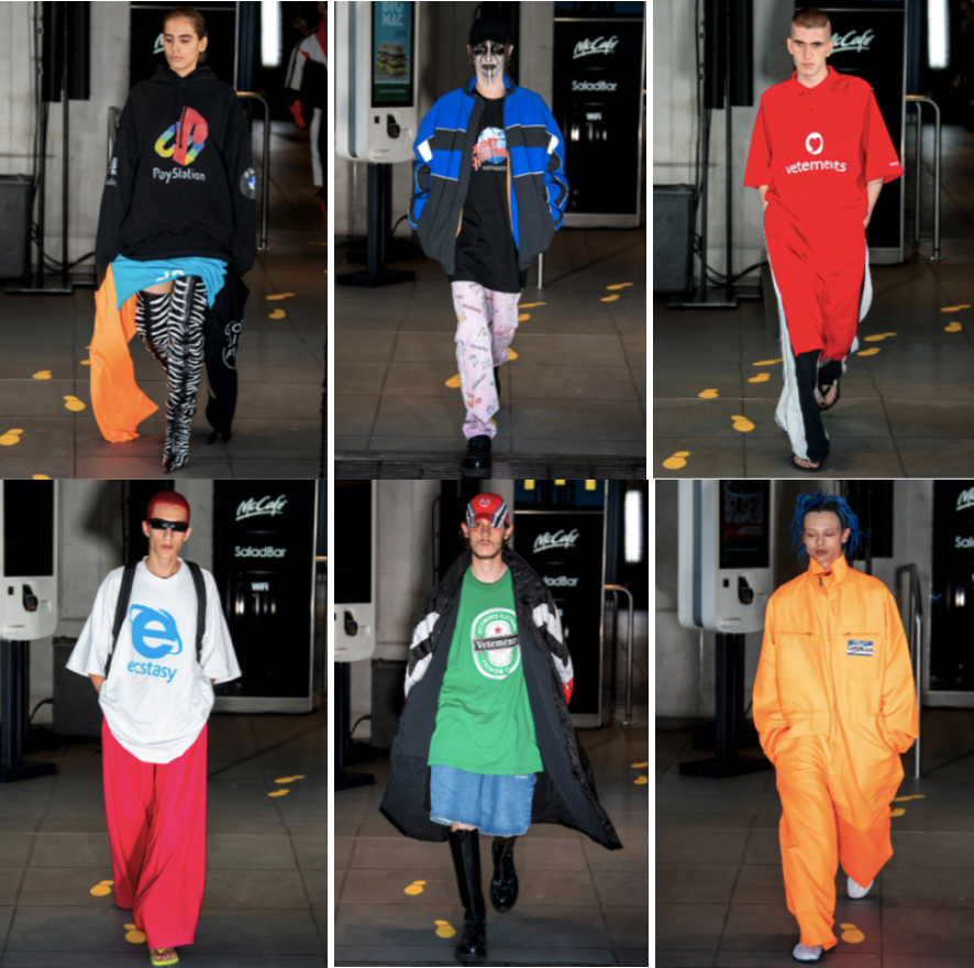 Items from Vetements’ Spring 2020 collection