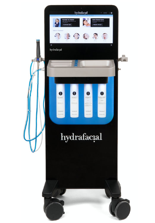 The HydraFacial machine 