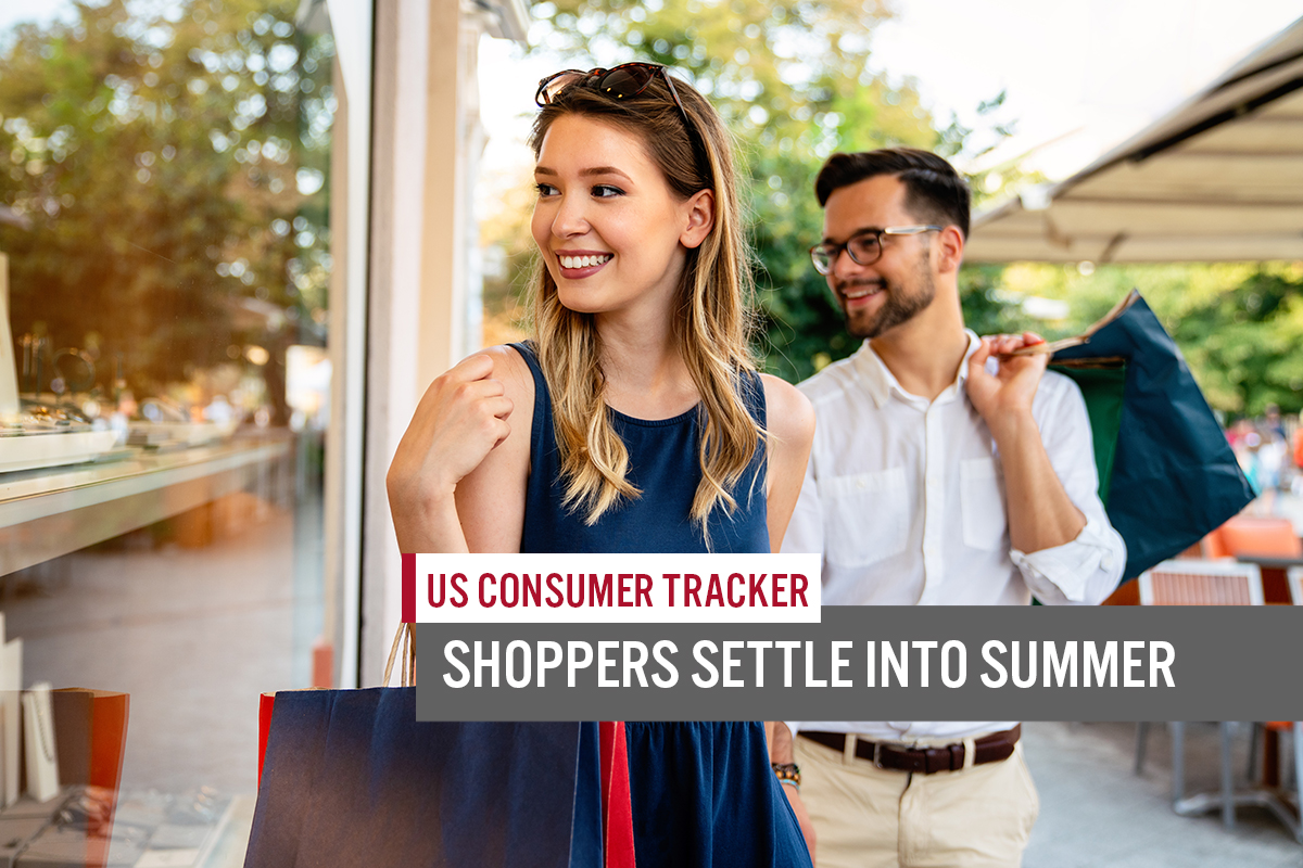 US Consumer Tracker: Shoppers Settle into Summer