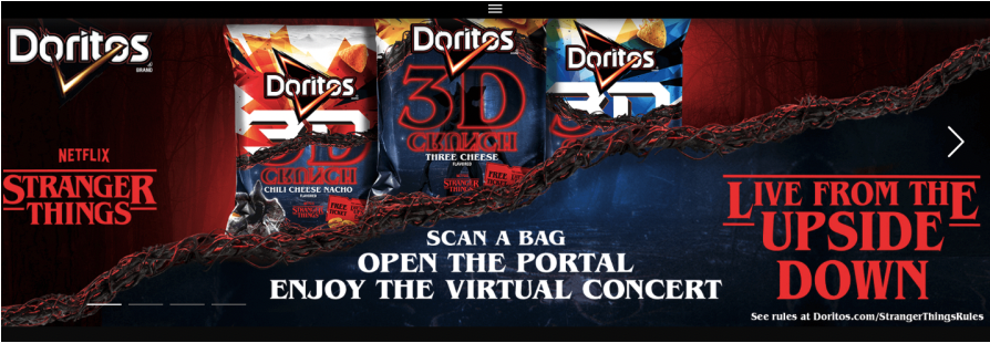 Doritos Netflix Collaboration for Doritos Product Launch