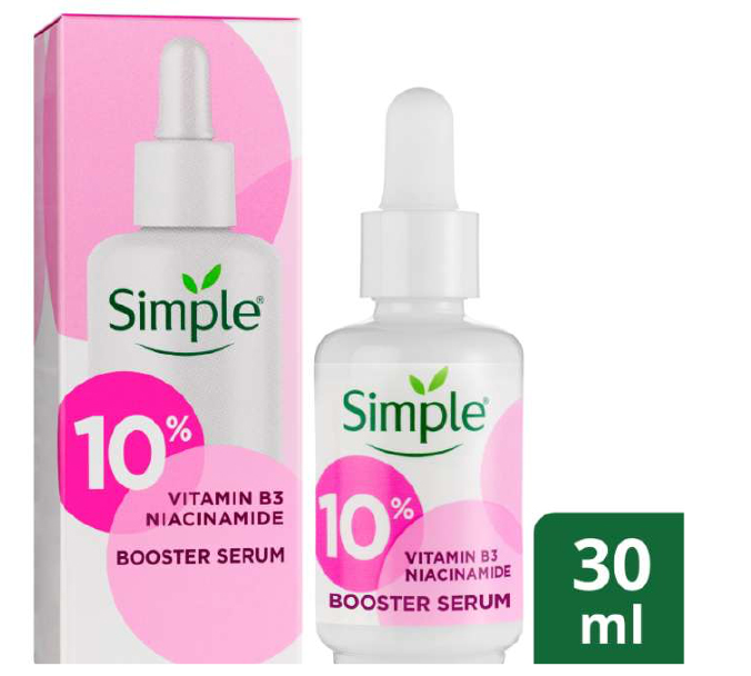 Example of a hero image of a skincare brand 