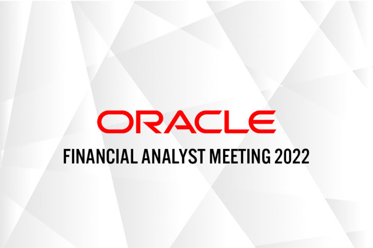Oracle Financial Analyst Meeting 2022 Coresight Research Insights Coresight Research