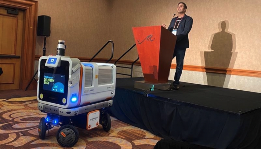 Ottonomy’s Yeti autonomous delivery robot
