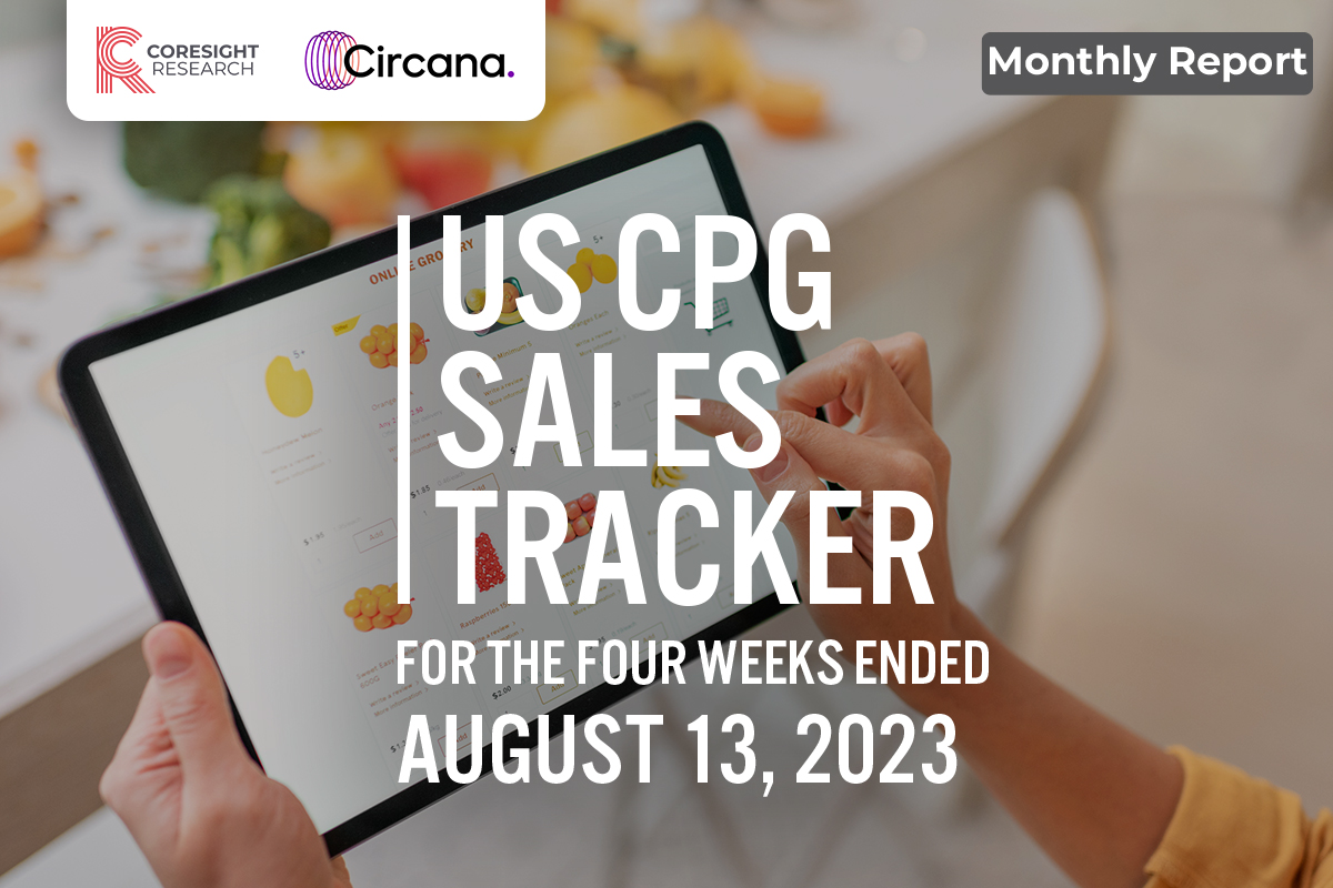 US CPG Sales Tracker: Strong Beauty Performance Drives Total CPG Growth