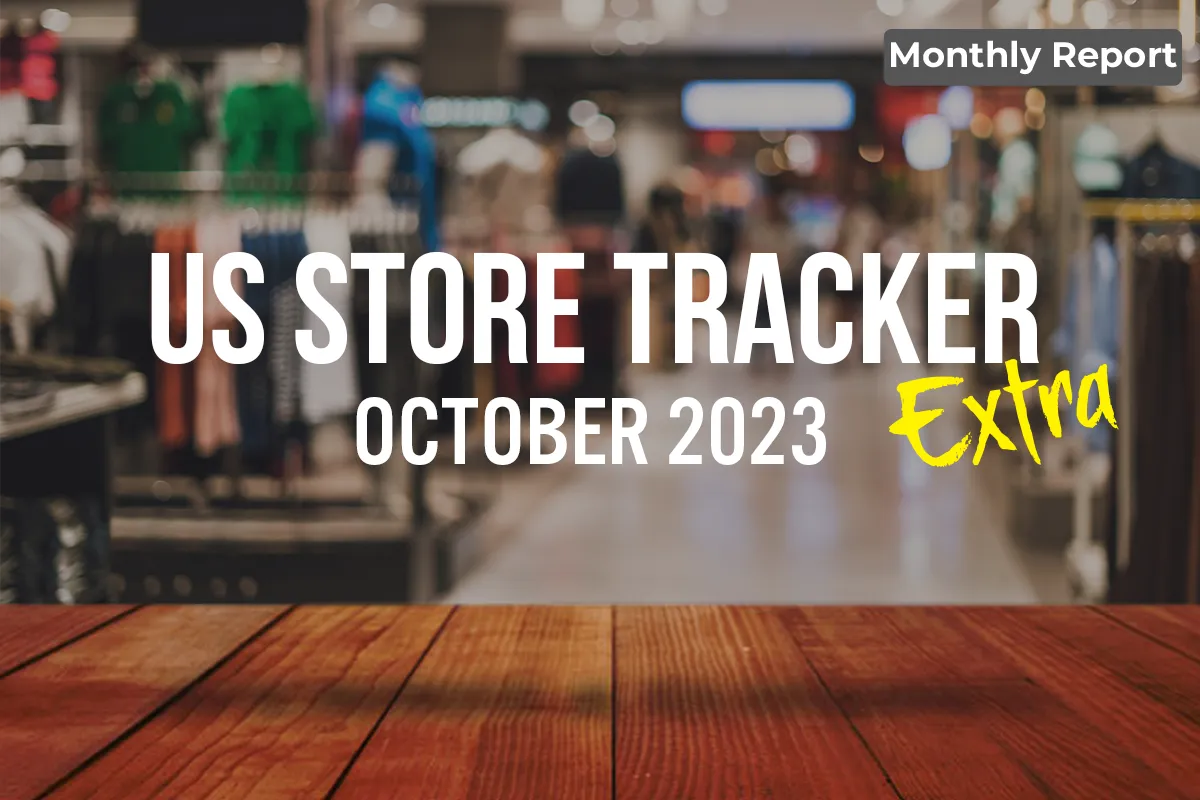 US Store Tracker Extra, October 2023: Retailers To Open 86 Million Square Feet of Retail Space This Year