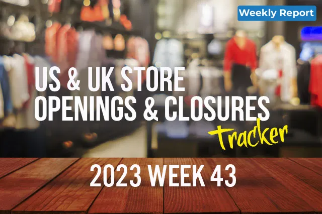 Weekly US and UK Store Openings and Closures Tracker 2023, Week 43: Z Gallerie Drives Additional US Store Closures