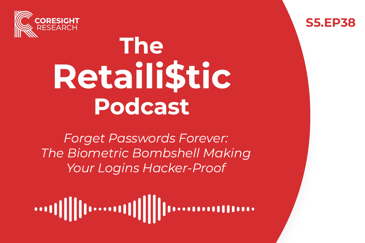 Forget Passwords Forever: The Biometric Bombshell Making Your Logins Hacker-Proof: The Retaili$tic Podcast, S5. EP38